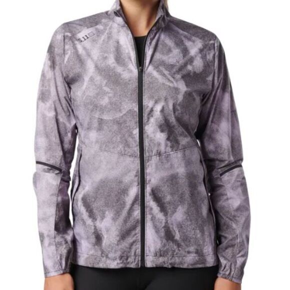 NWT 5.11 Tactical PtR Packable Jacket Women XS Purple Camo Nylon Ripstop Durable - Picture 1 of 10